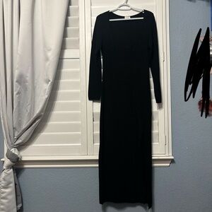 Wilfred Classic Black Bodycon Long Sleeve Dress